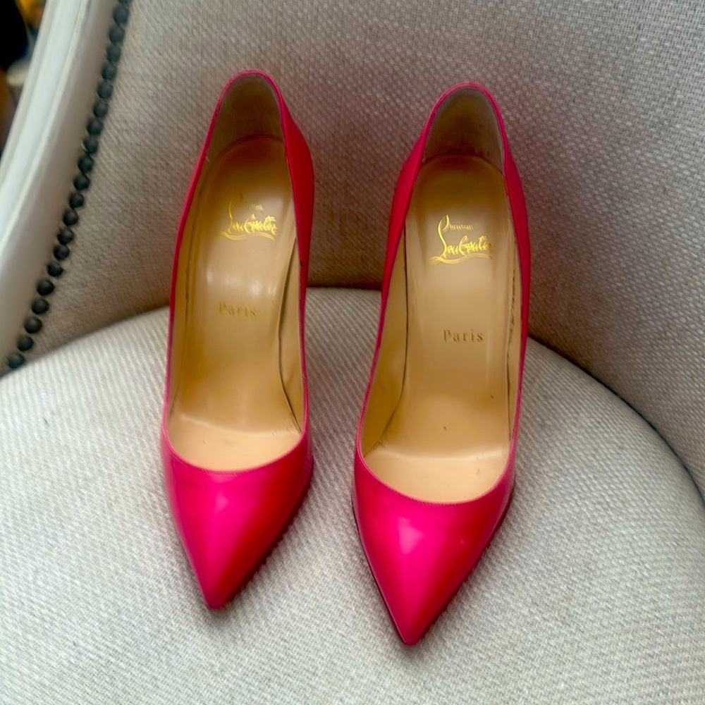 Christian Louboutin Pink Heels - So Kate 120mm